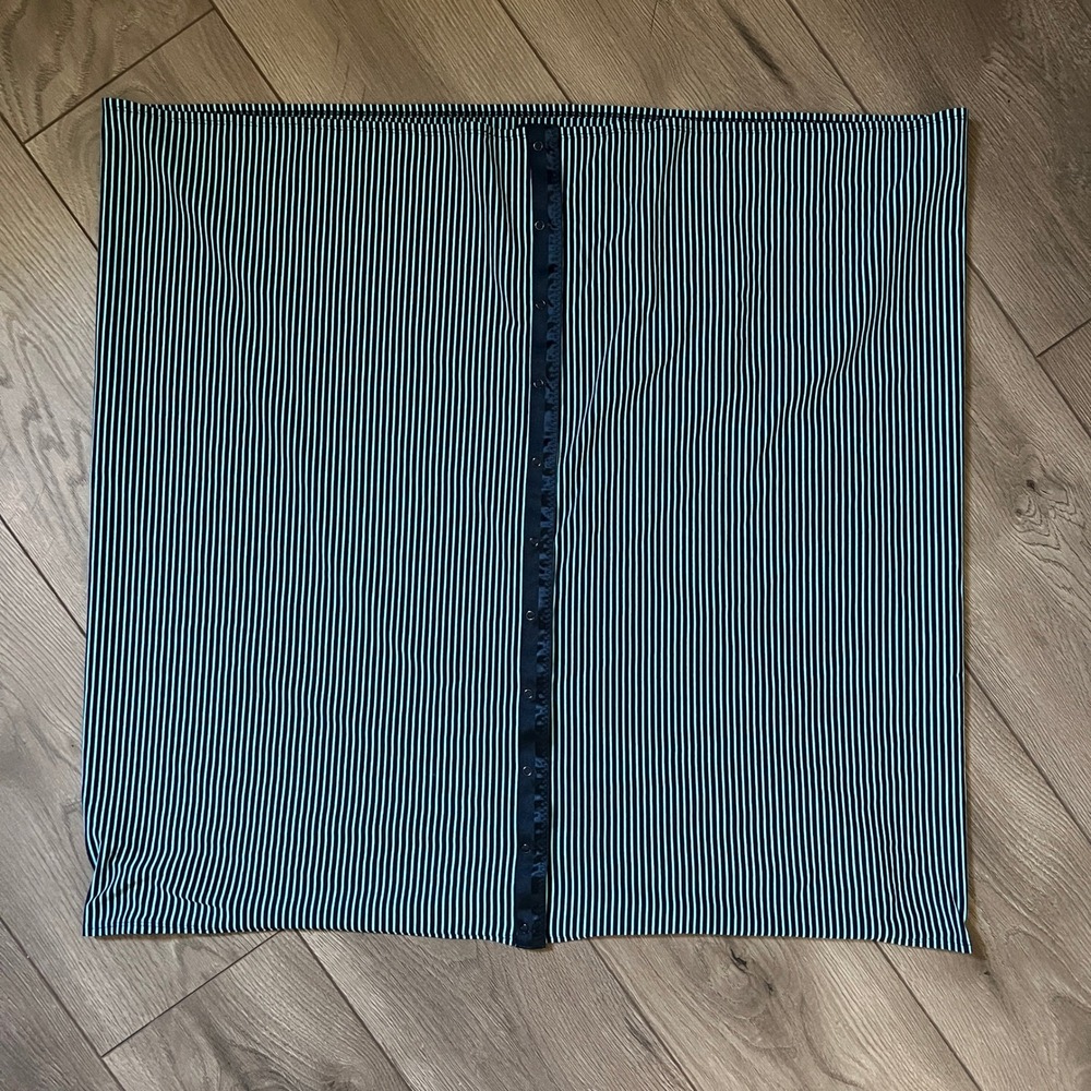 Lululemon‎ Vinyasa Infinity Blue Striped Scarf